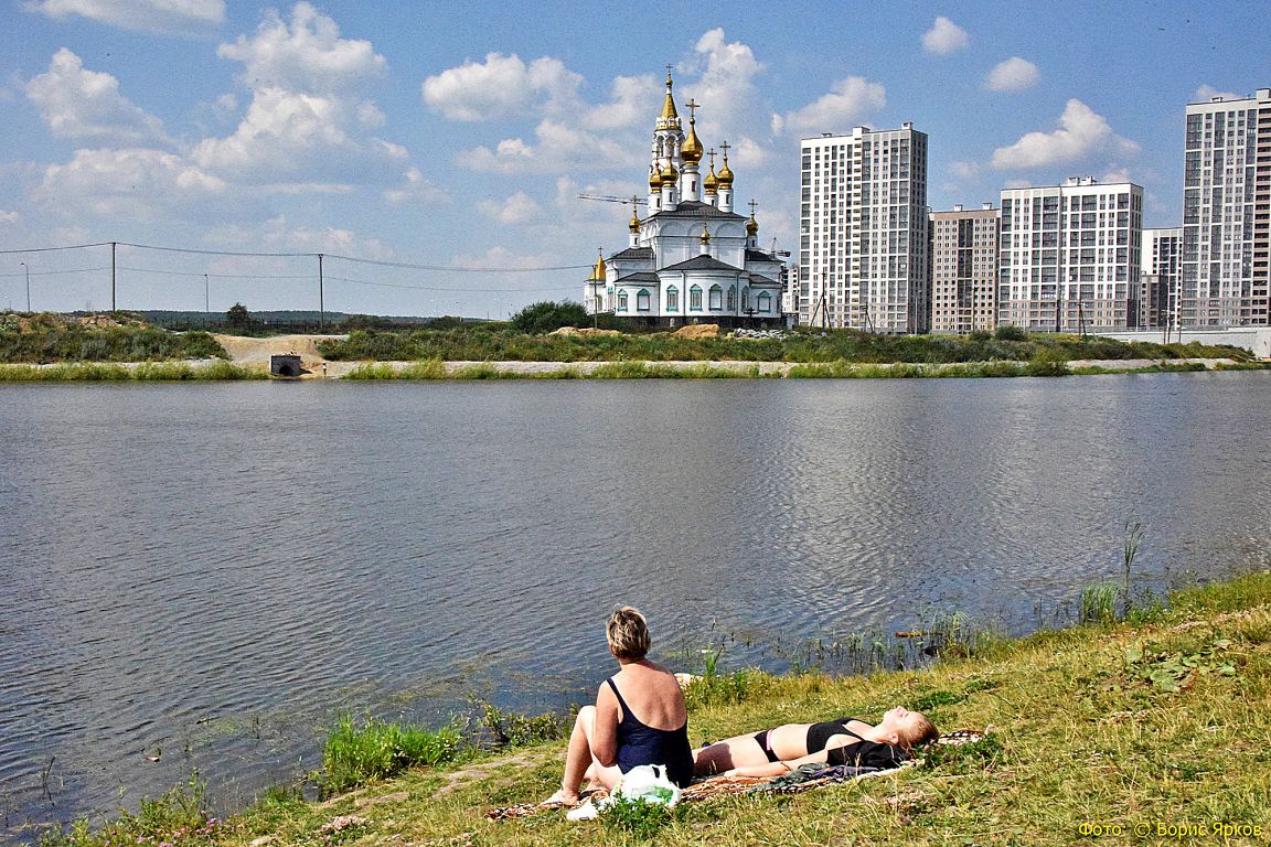 В Преображенском парке в Академическом открыли собственный пляж -  «Уральский рабочий»